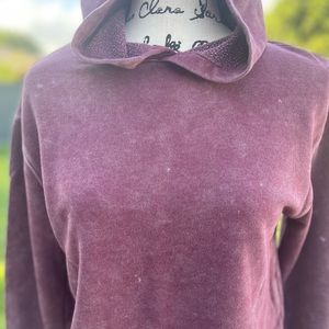 Two piece set pants sweater with hoodie